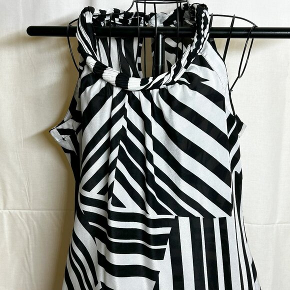 Spense Blouse, Black and White, Large - Picture 1 of 3
